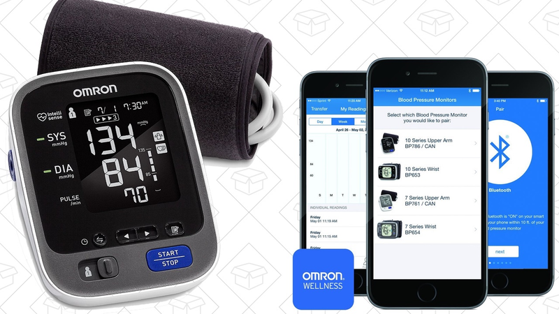 Omron 10 Series Wireless Blood Pressure Monitor, $55 after $10 coupon